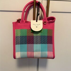 limited edition Kate Spade Pink Plaid Women's Bag from target collab